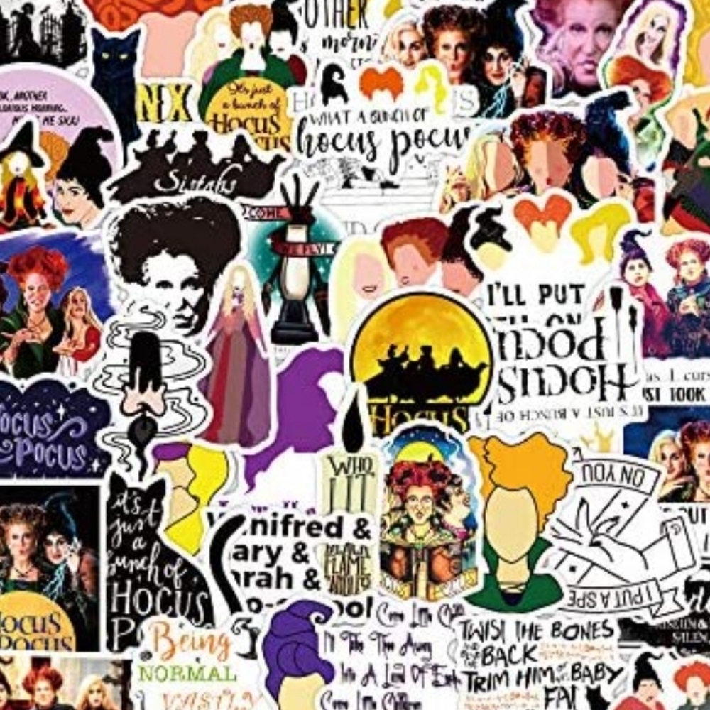10 Random Hocus Pocus Decals